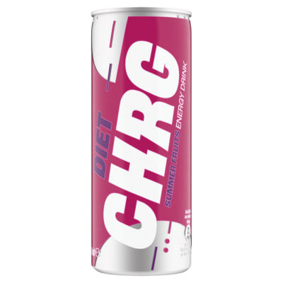 ASDA ASDA Charg Diet Summer Fruits Energy Drink 250ml- Buy online at McGrocer