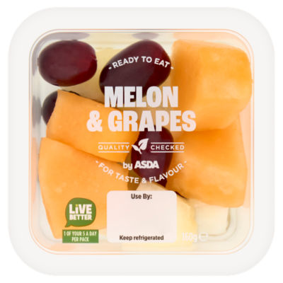 ASDA Melon & Grapes fruit snack 160g - British product