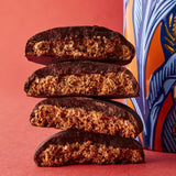 Fortnum's Gingerlossus dark chocolate stem ginger biscuits 600g - British product