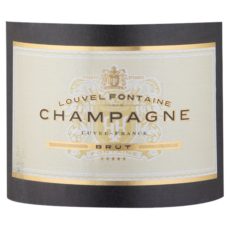 Louvel Fontaine Champagne Brut 75cl, UK version