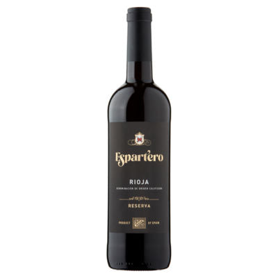 Espartero Rioja Reserva red wine 75cl - British product