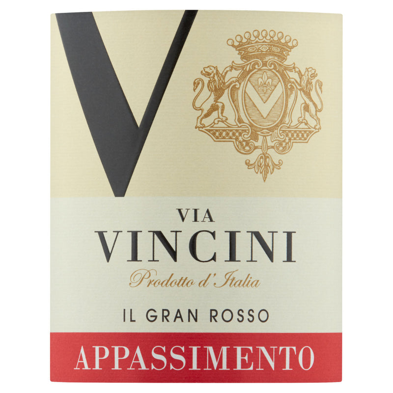 Via Vincini Gran Rosso Appassimento red wine 75cl (British brand)