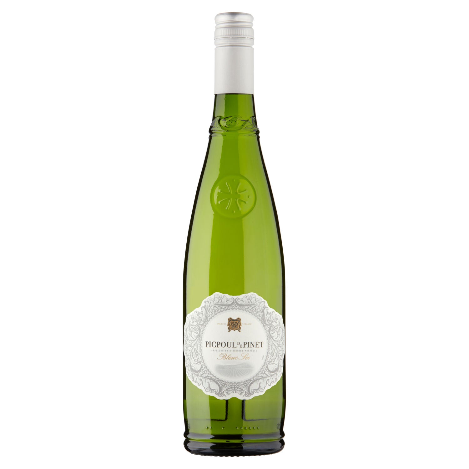 Picpoul de Pinet blanc sec wine 75cl, imported from the UK