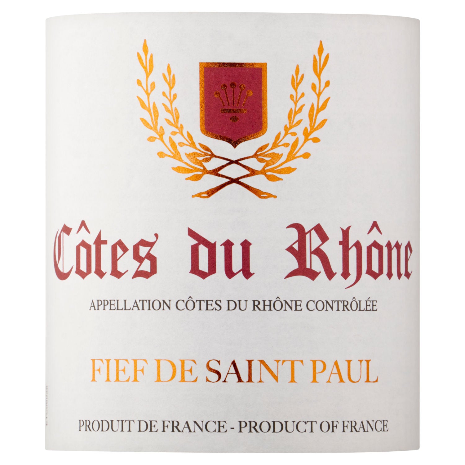 Vignerons De L'Enclave Fief De Saint Paul red wine 75cl - British product