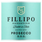 Fillipo Sansovino Millesimato Prosecco DOC 75cl (British brand)