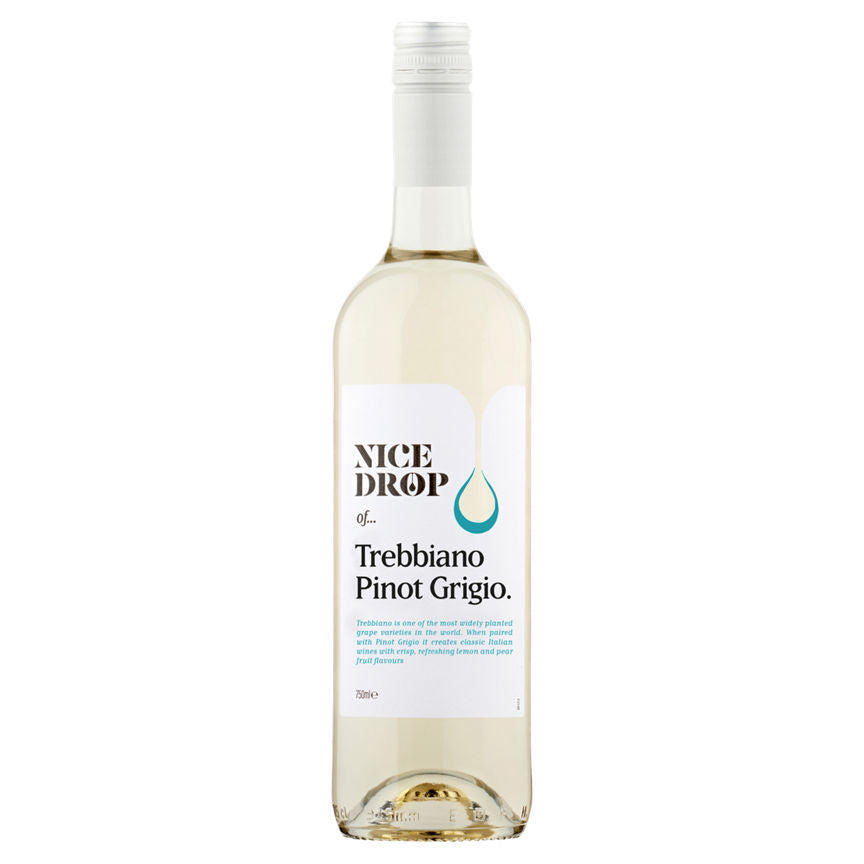 Nice Drop Trebbiano Pinot Grigio 75cl GOODS ASDA   