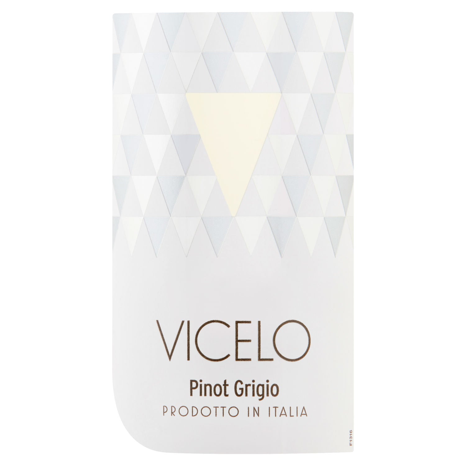 Vicelo Pinot Grigio white wine 75cl (British brand)