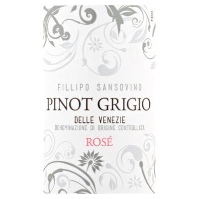 Fillipo Sansovino Pinot Grigio Rosé 18.7cl - British product
