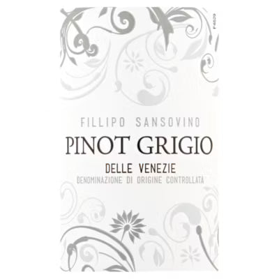 Fillipo Sansovino Pinot Grigio wine 18.7cl - British product