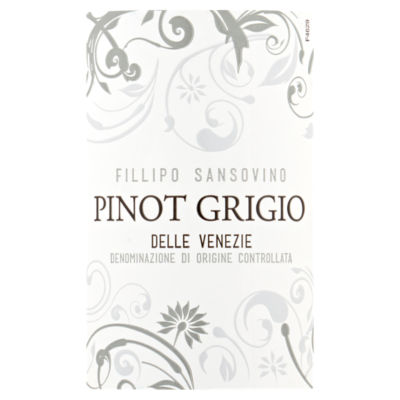 Fillipo Sansovino Pinot Grigio wine 18.7cl - British product