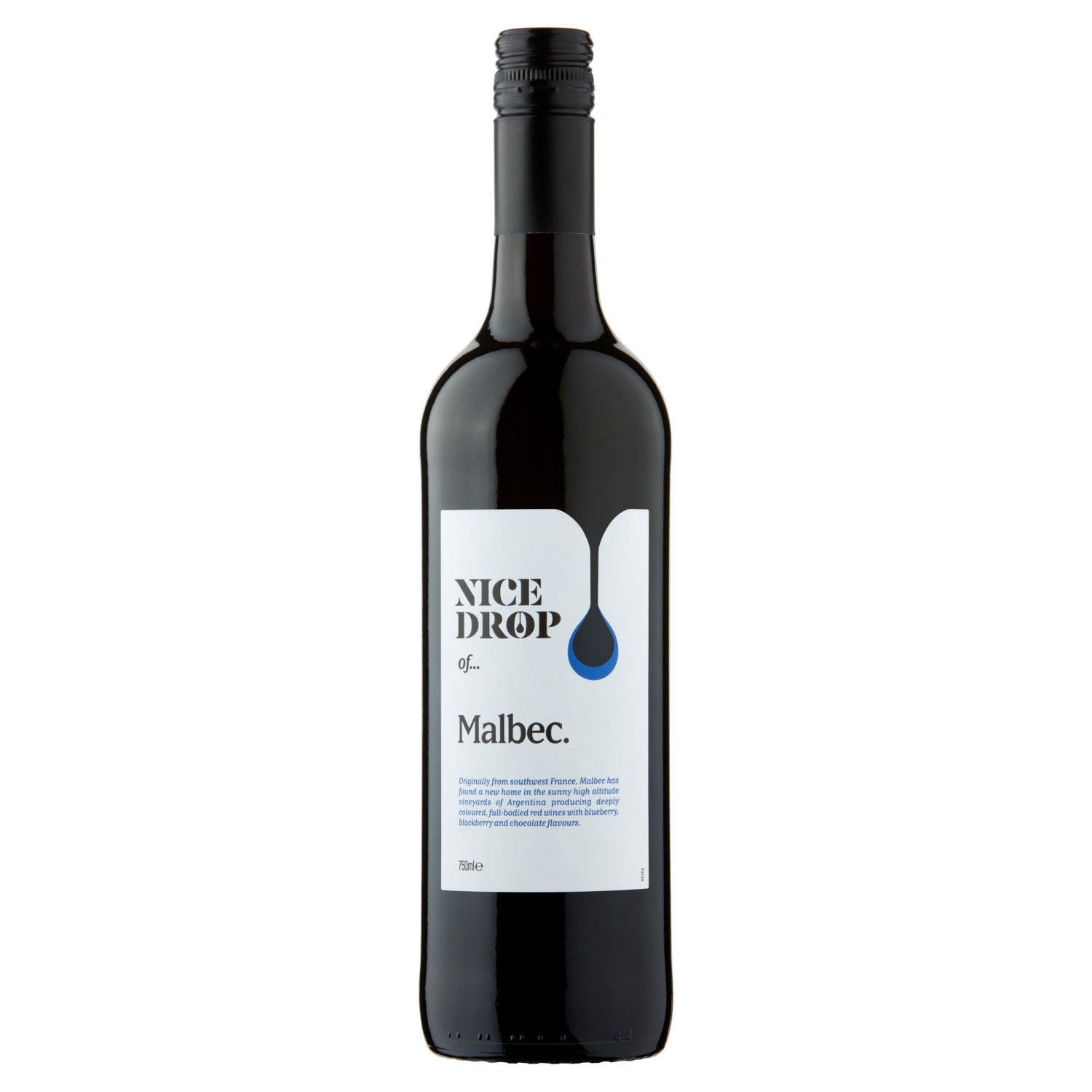 Nice Drop Malbec wine 75cl, imported from the UK
