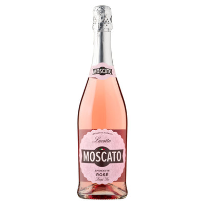 ASDA Lucotto Moscato Spumante Rosé Sparkling Rosé Wine 75cl- Buy online at McGrocer
