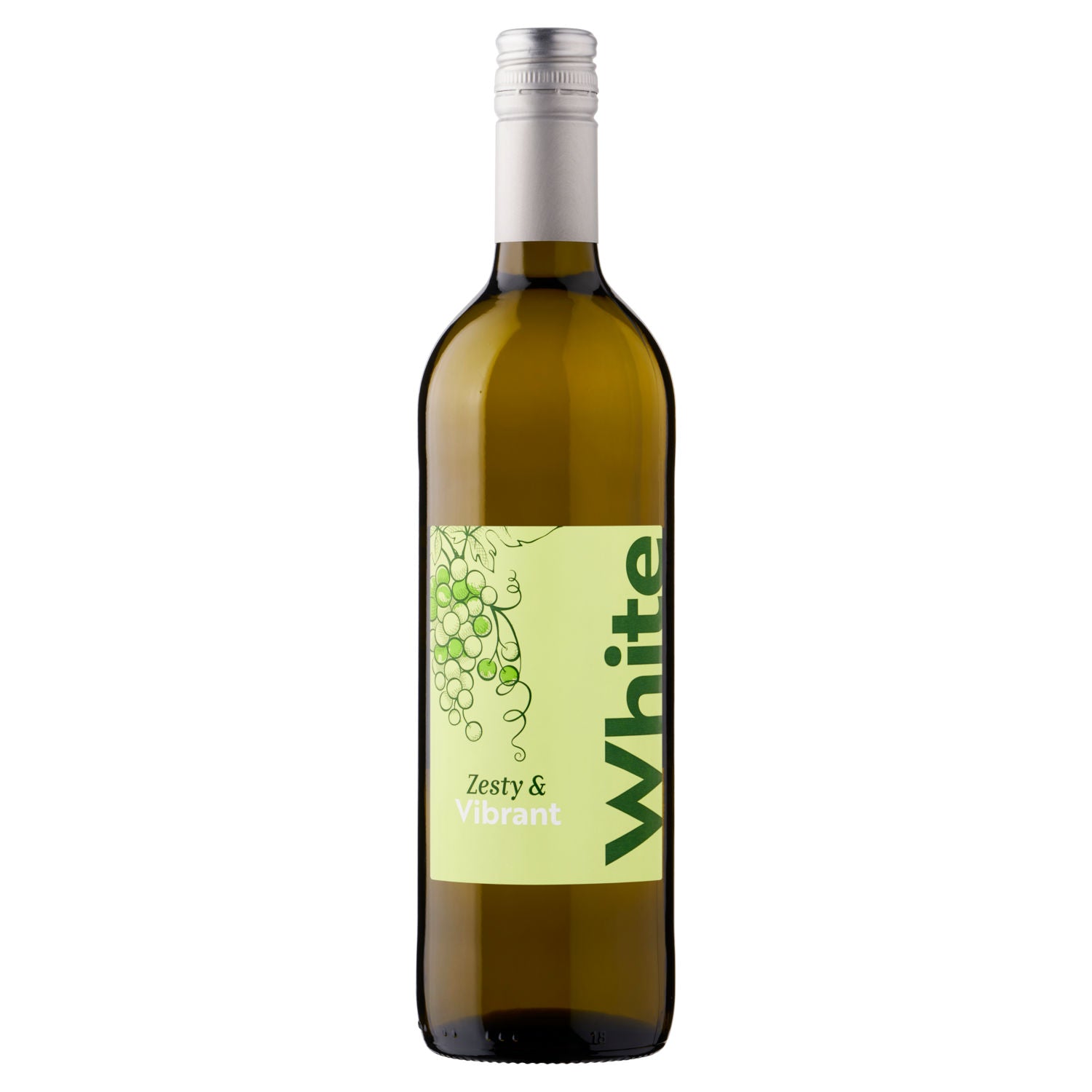 White wine Zesty & Vibrant 75cl bottle - British product