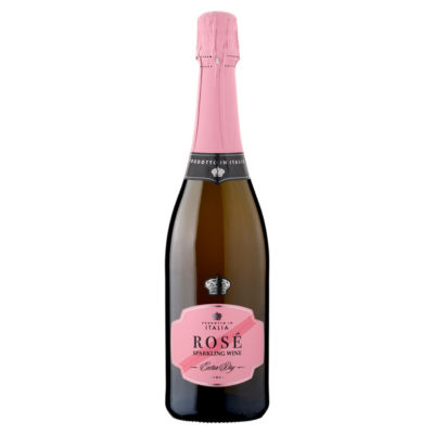 Rose Sparkling Wine Extra Dry 75cl, UK version