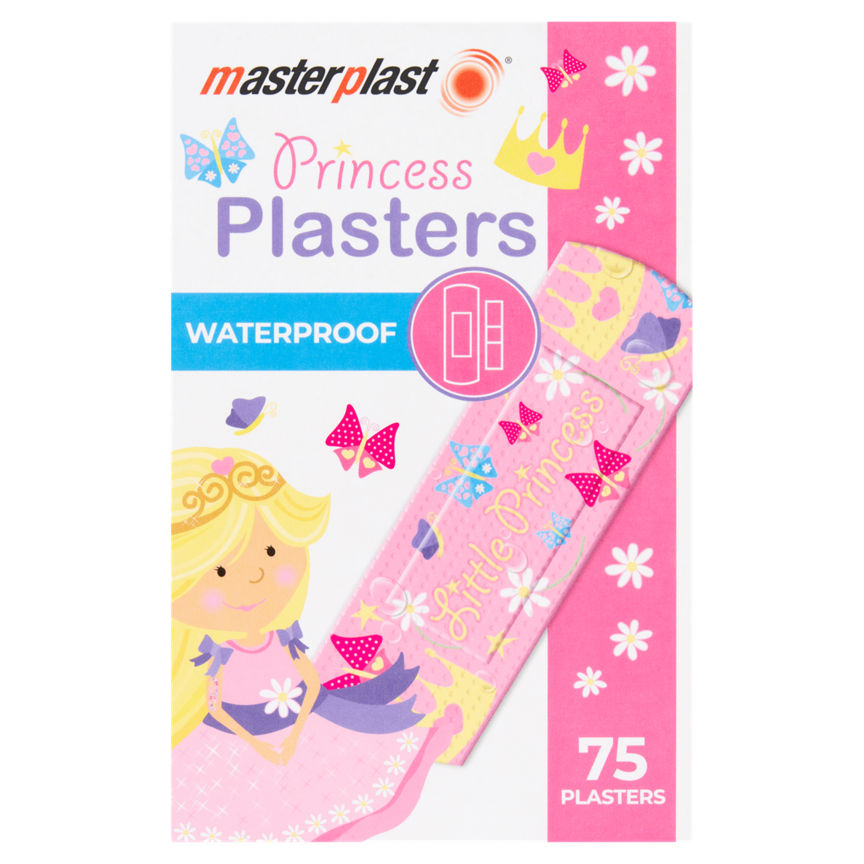 Masterplast 75 Princess Plasters GOODS ASDA   