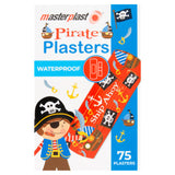 Masterplast children's pirate plasters 75 pack, UK version