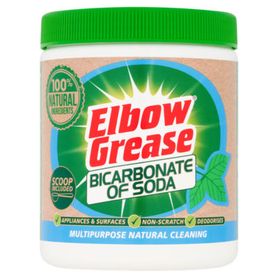 ASDA Elbow Grease Bicarbonate of Soda Multipurpose Cleaning Powder 500g- Buy online at McGrocer