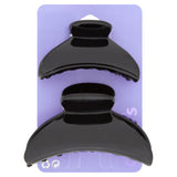 Claire's hair claws black pack of 2 (British brand)