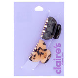 Claire's tort and marble hair claw - British product