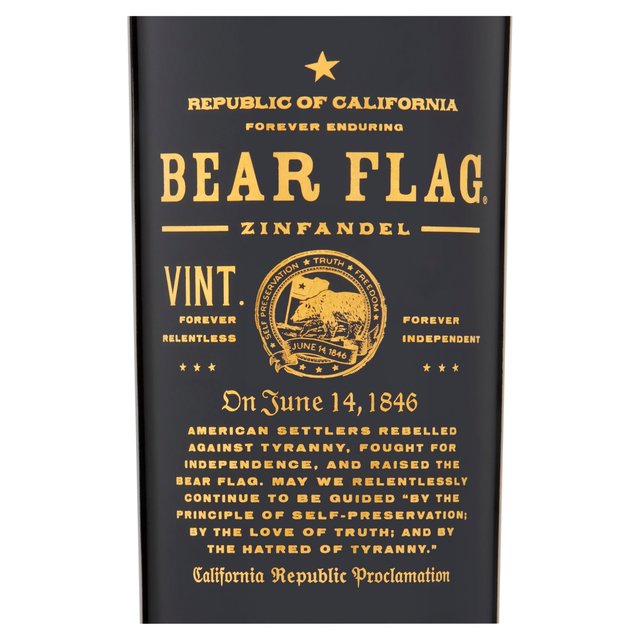 Bear Flag Sonoma County Zinfandel   75cl GOODS M&S   