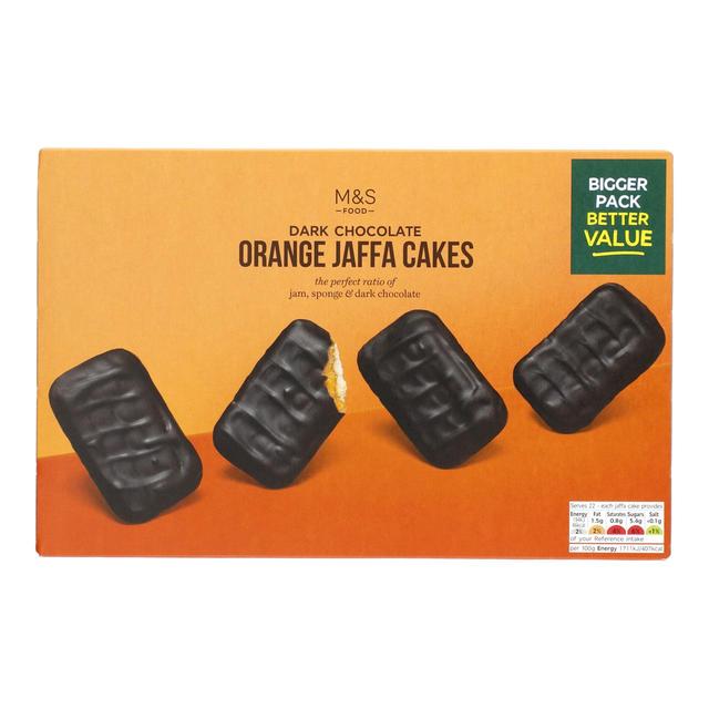 M&S Dark Chocolate Jaffa Cakes Twin Pack   2 x 125g