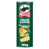 Pringles crisps Cheese & Onion 165g, imported from the UK