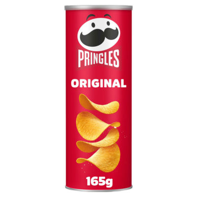 Pringles Original crisps 165g, imported from the UK