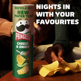 Pringles Cheese & Onion Sharing Crisps