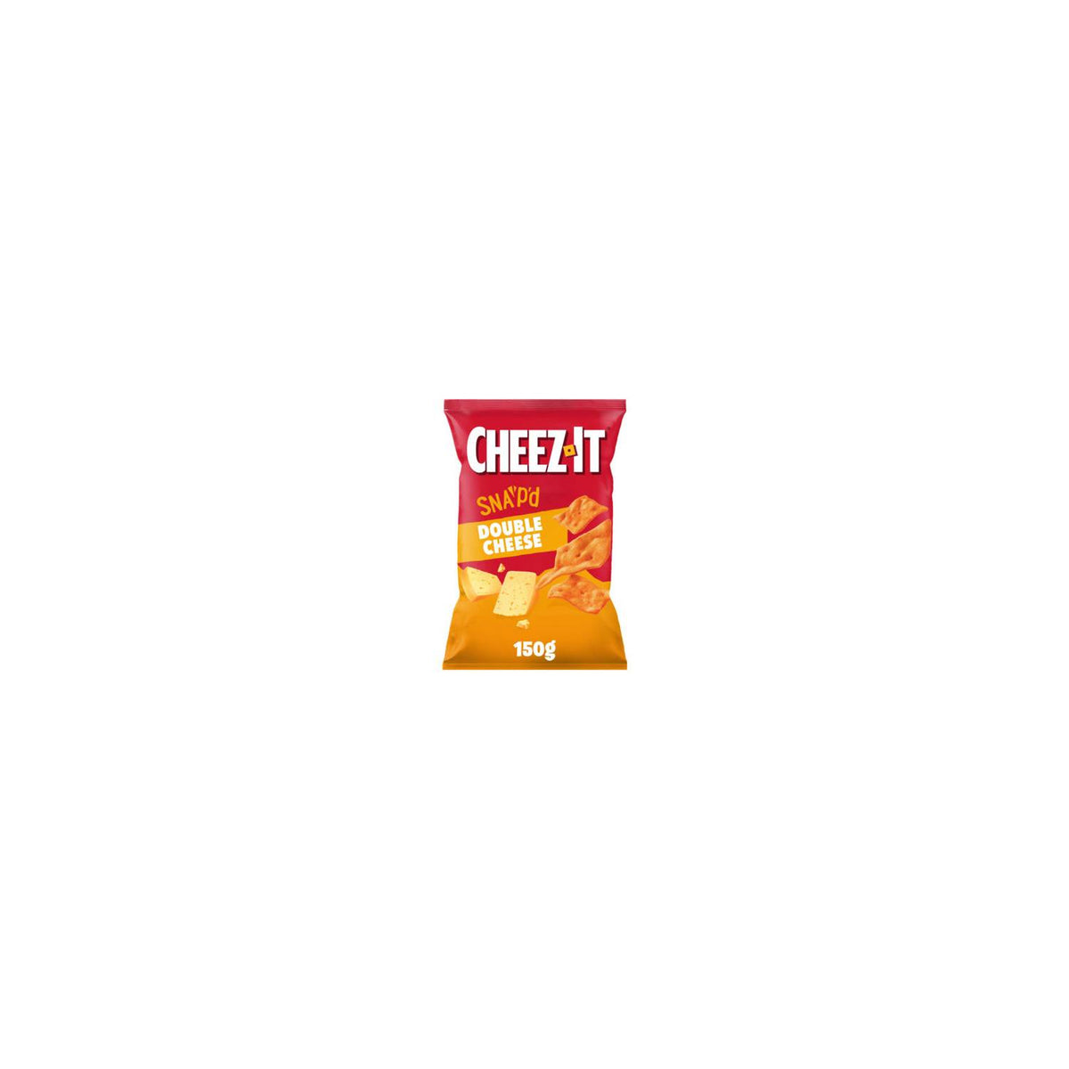 Cheez-It Double Cheese baked snacks 150g - British product