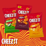 Cheez-It thin crispy snacks Cheese & Smokey Bacon 150g, UK version