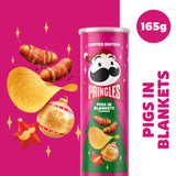 Pringles Pigs in Blankets crisps 165g (British brand)