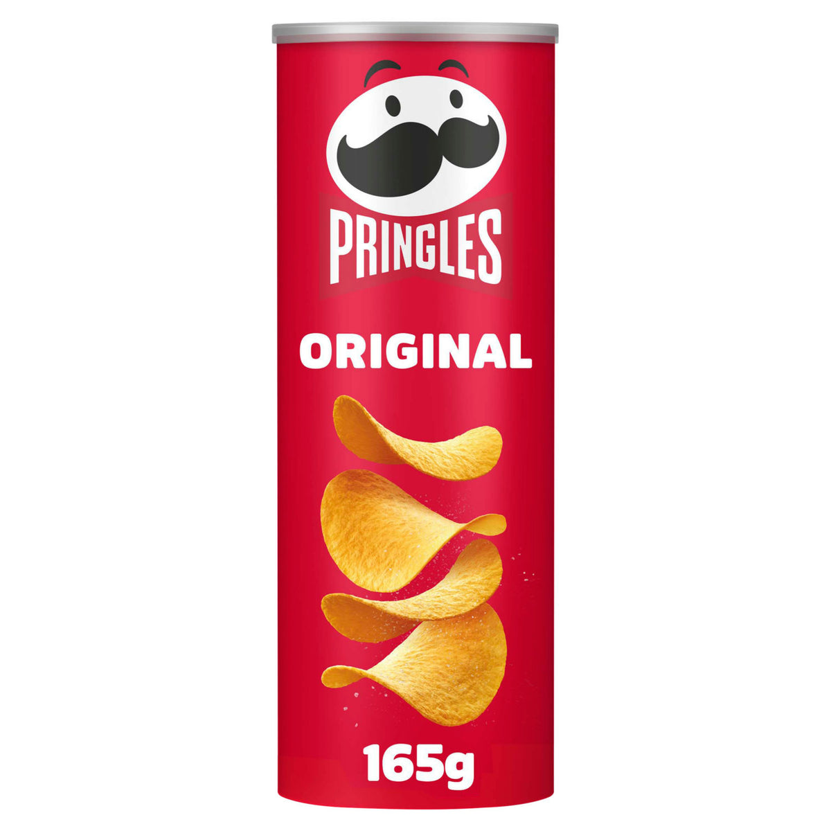 Pringles original crisps sharing tube 165g (British brand)