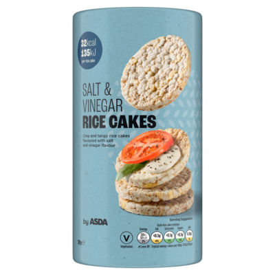 ASDA ASDA Salt & Vinegar Rice Cakes 129g- Buy online at McGrocer