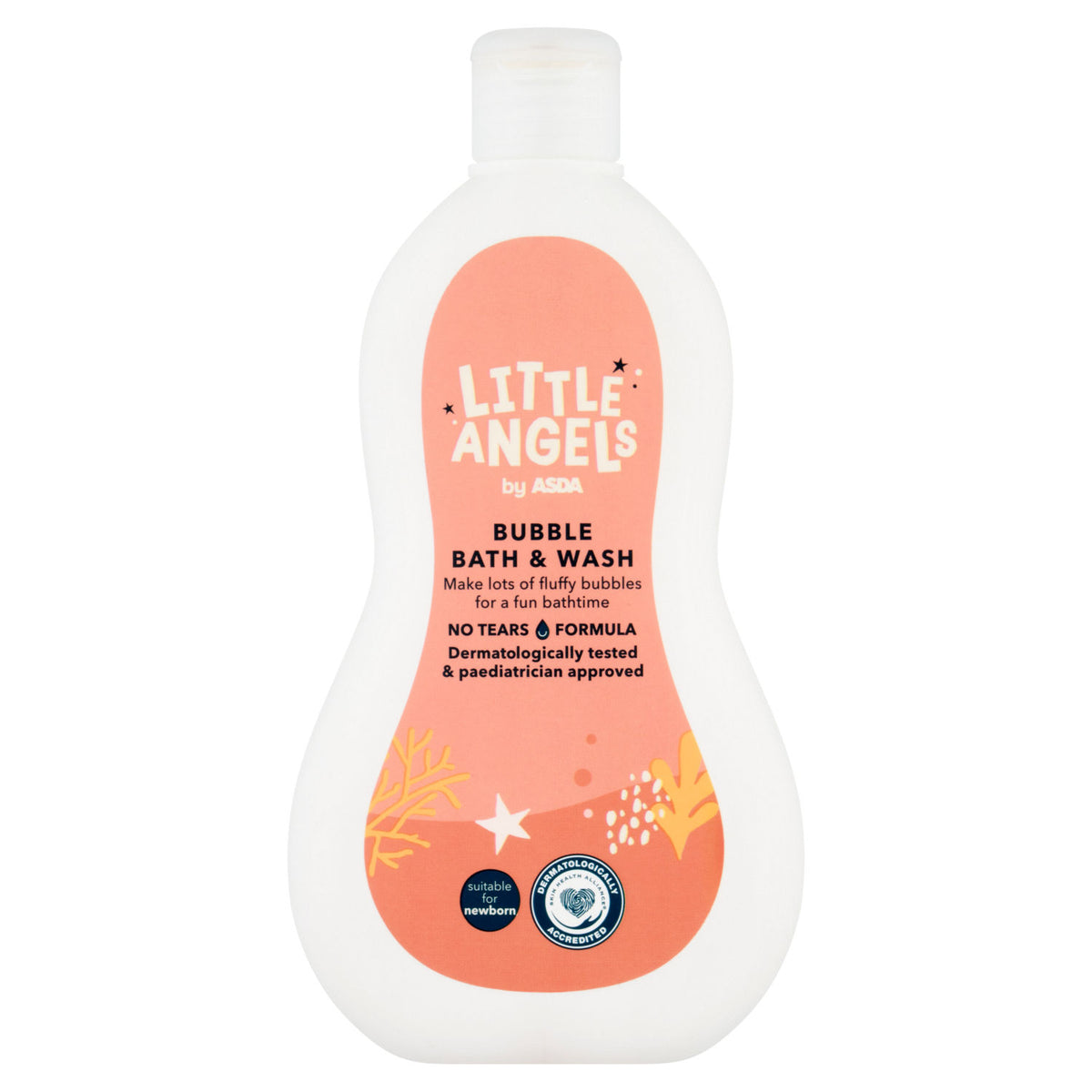 Little Angels baby bubble bath and wash 500ml, UK version