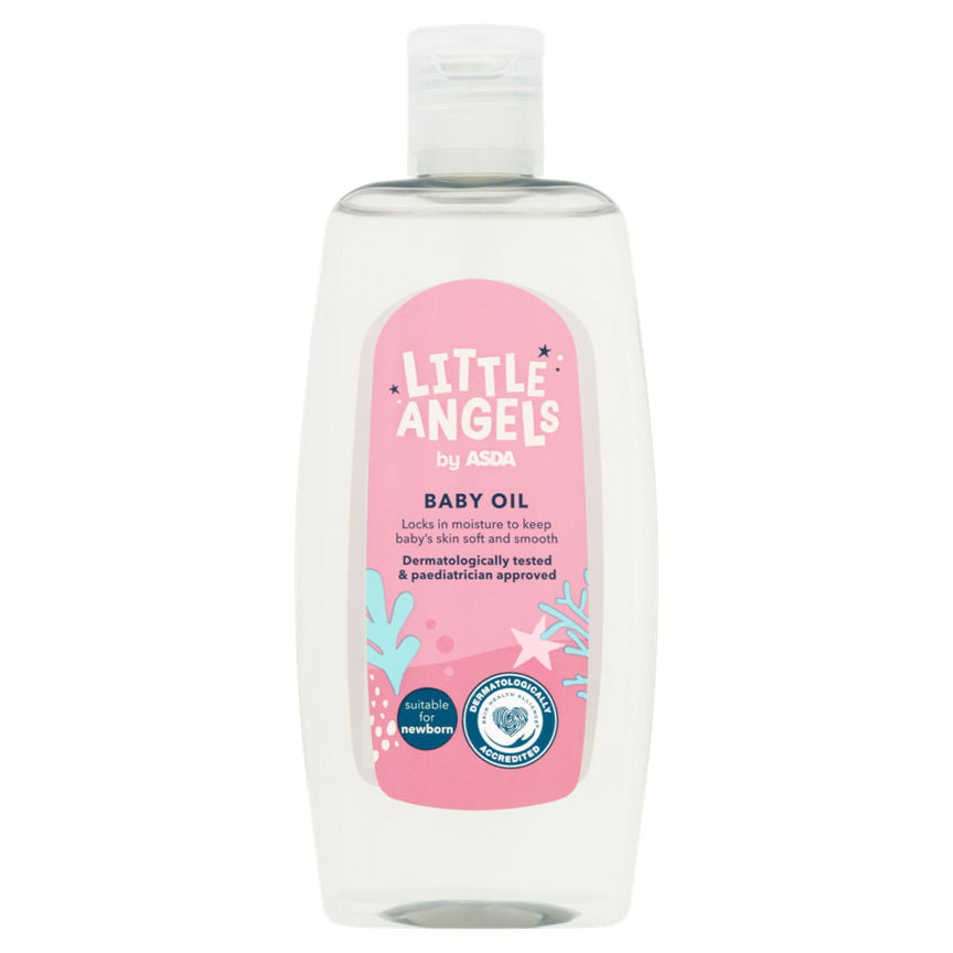 LITTLE ANGELS by ASDA Baby Oil 300ml