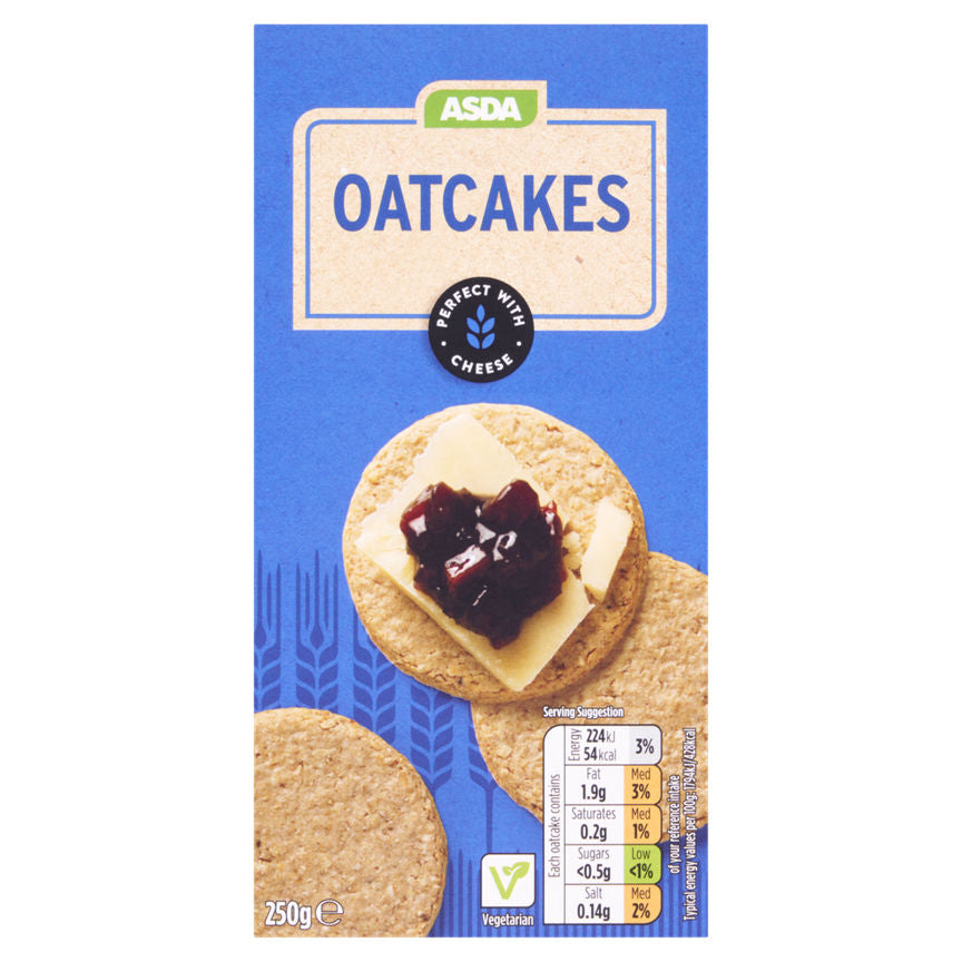 ASDA Oatcakes 250g GOODS ASDA   