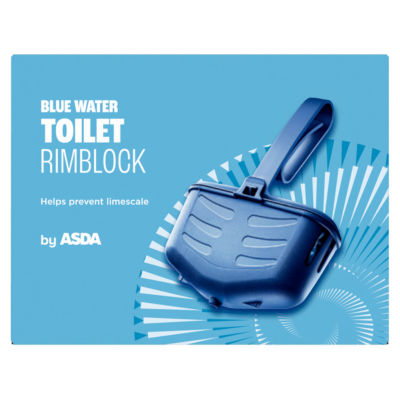 ASDA blaues Wasser WC-Stein 40g - Britisches Produkt
