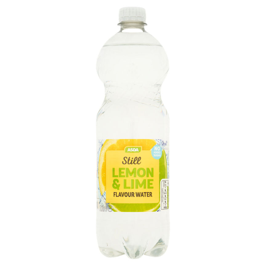 ASDA No Added Sugar Lemon & Lime Flavoured Still Water Bottle