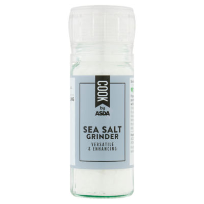 ASDA Cook Sea Salt Grinder 100g - British product
