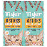 Tiger by ASDA 6 Sticks Rich In Chicken 6x5g GOODS ASDA   