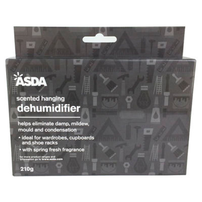 ASDA ASDA Kleiderschrank-Luftentfeuchter Feuchtigkeitsabsorber 210g – Online bei McGrocer kaufen