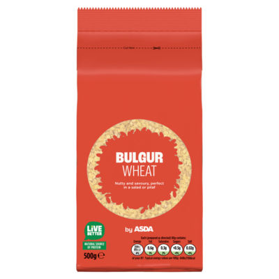 ASDA Dried Bulgur Wheat Grain 500g - British product