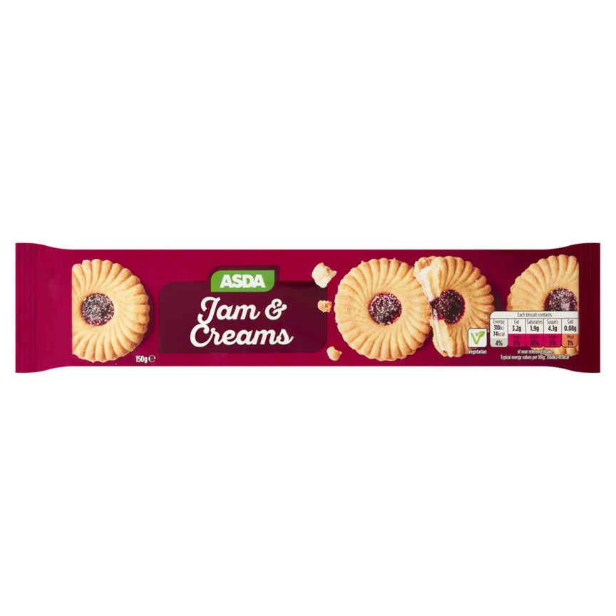 ASDA Jam & Creams Biscuits