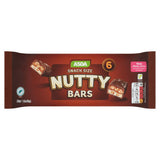 ASDA snacksstørrelse sjokolade nutty barer 6-pakning - Britisk produkt
