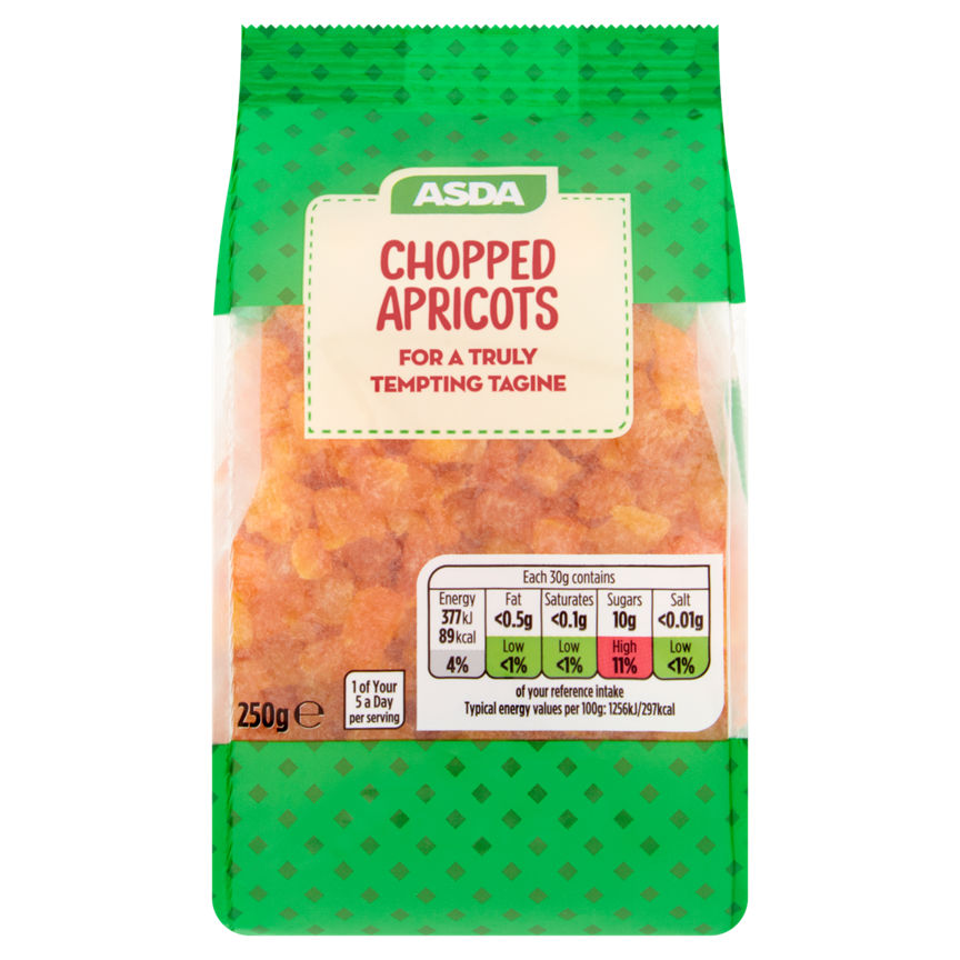 ASDA Chopped Apricots