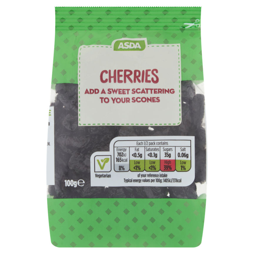 ASDA Cherries 100g GOODS ASDA   