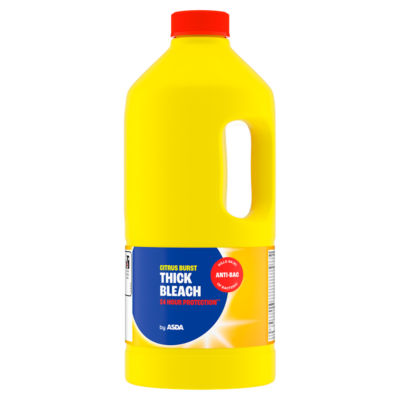ASDA Citrus Burst thick bleach 2 Litres - British product