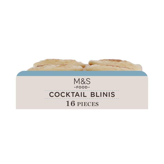 M&S 16 Cocktail Blinis   112g