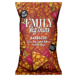 EMILY Veg Thins Barbeque Tortilla Chips   23g GOODS M&S   