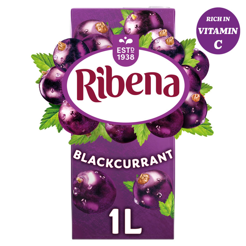 Ribena Blackcurrant Juice Carton GOODS ASDA   